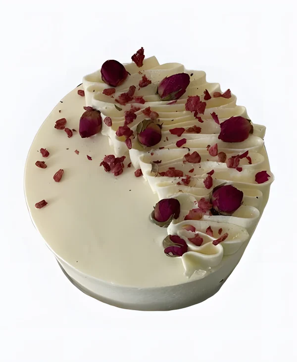 Торт с бутонами Фото