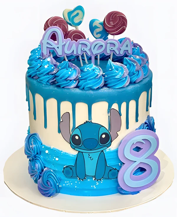 Торт с кремовыми розами Фото