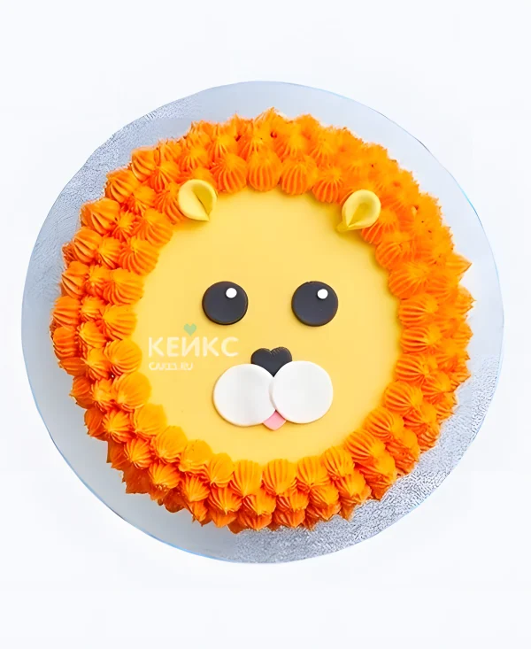 Торт Солнышко-лев Фото