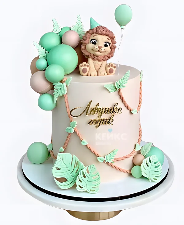 Торт Тиффани Львенок Фото