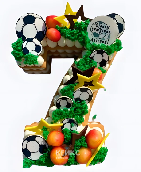 Торт на день рождения мальчику 7 лет Фото