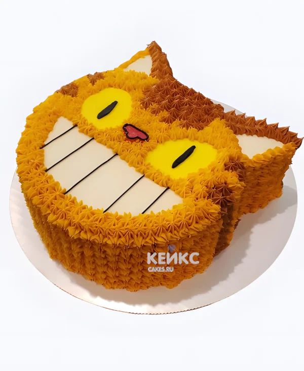 Торт в виде мордочки Котобуса Фото