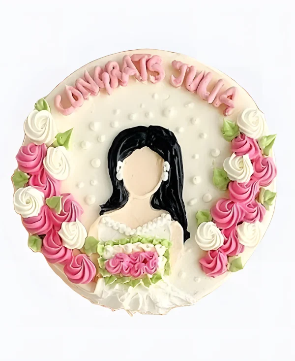 Торт Яркая невеста Фото