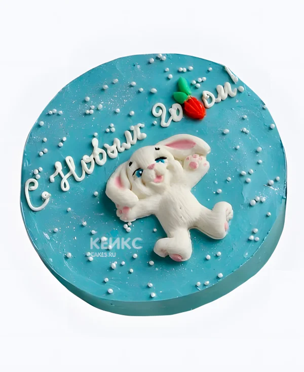 Торт Зайчик С Новым Годом Фото