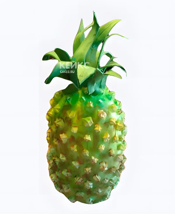 Торт зеленый ананас Фото