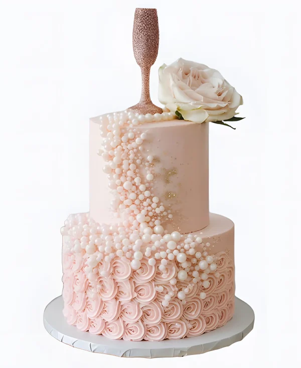 Торт Жемчужный каскад Фото