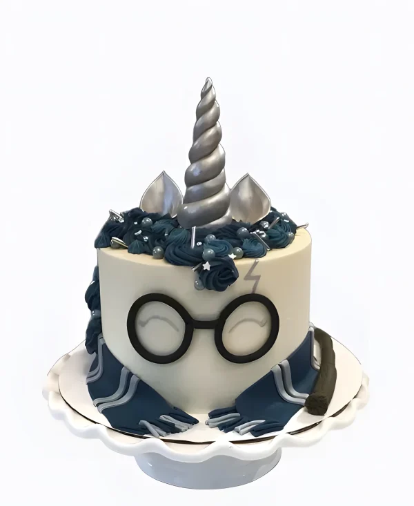 Тортик-единорог по Гарри Поттеру на день рождения Единорог Гарри Фото