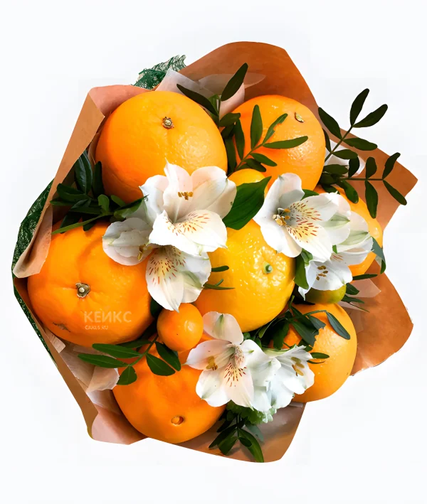 Букет из апельсинов 6 Фото