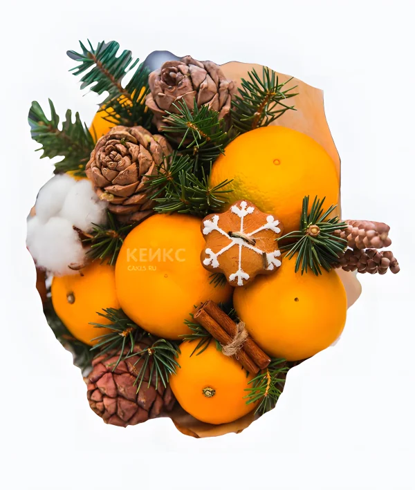 Букет из апельсинов Фото