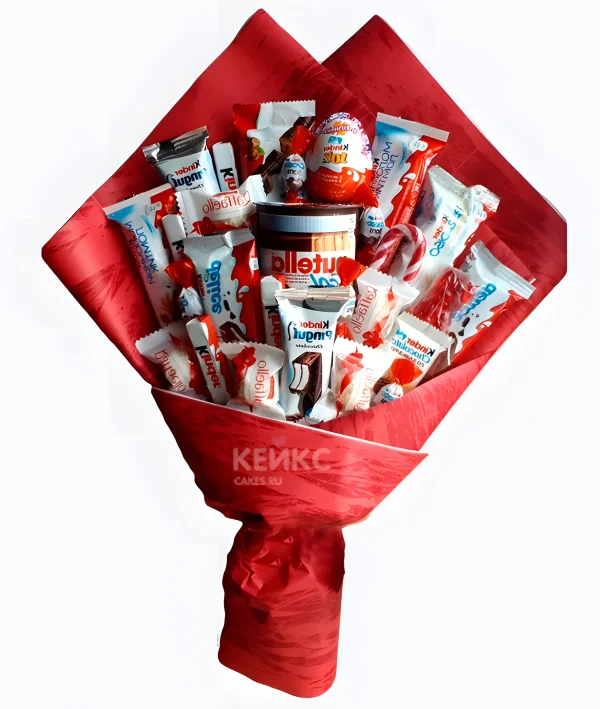 Букет из батончиков 6 Фото