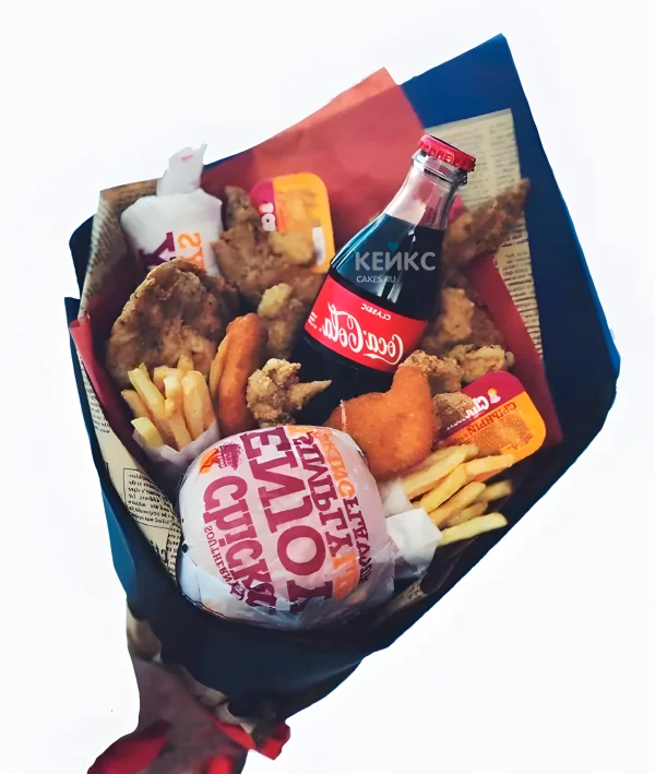 Букет из бургеров 2 Фото