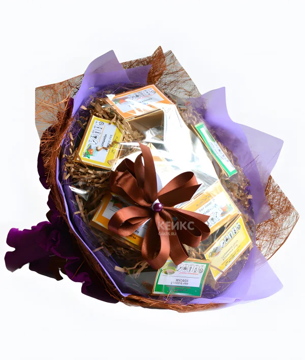 Букет из чая 7 Фото