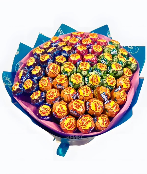 Букет из чупа чупсов 1 Фото