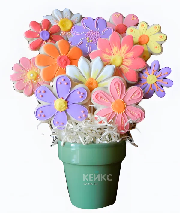 Букет из имбирных пряников 1 Фото