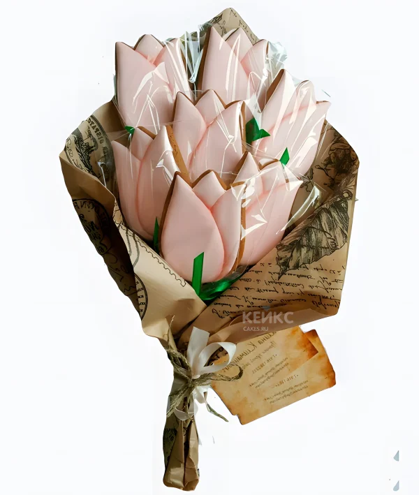 Букет из имбирных пряников 6 Фото