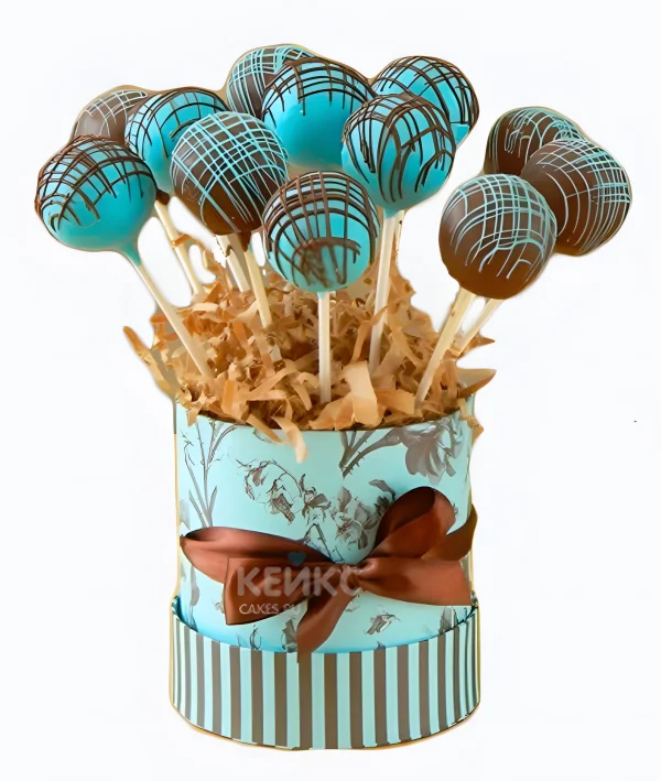 Букет из кейк попсов 1 Фото