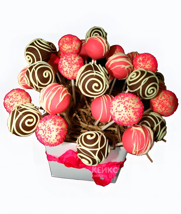 Букет из кейк попсов 3 Фото