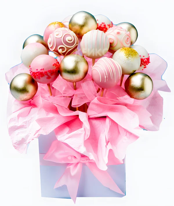 Букет из кейк попсов 4 Фото