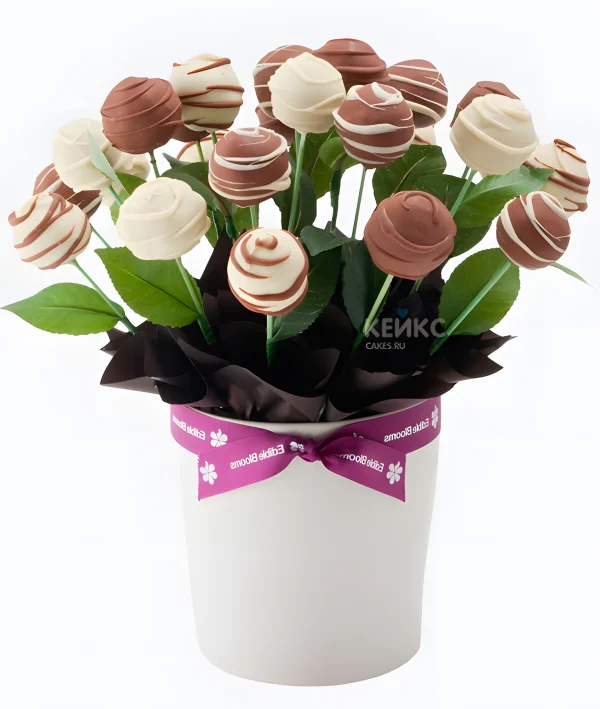 Букет из кейк попсов 8 Фото