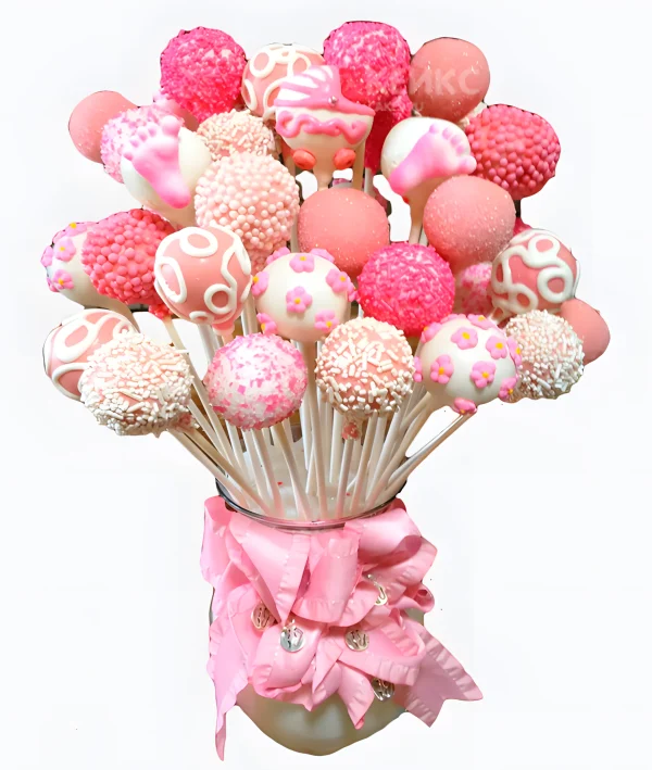 Букет из кейк попсов 9 Фото