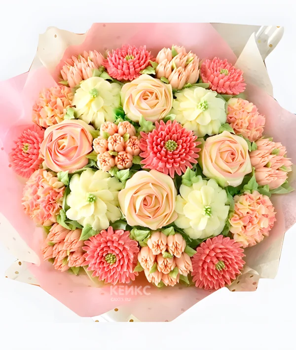 Букет из кексов 2 Фото