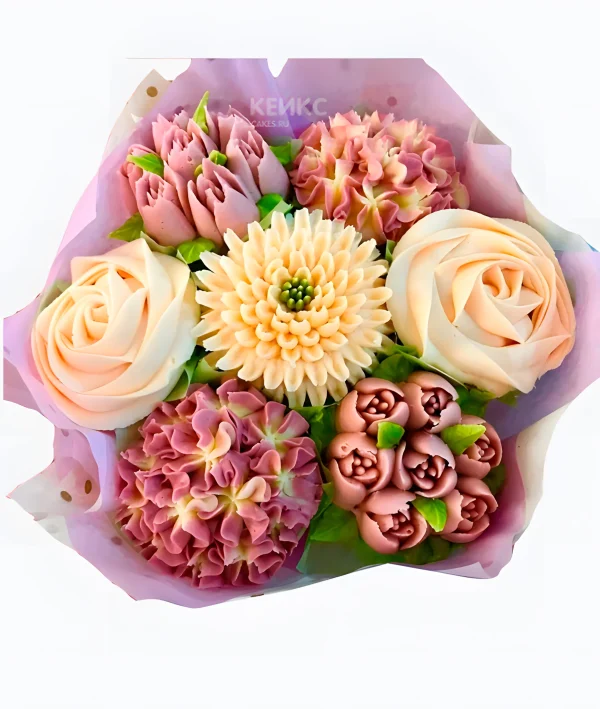 Букет из кексов 7 Фото