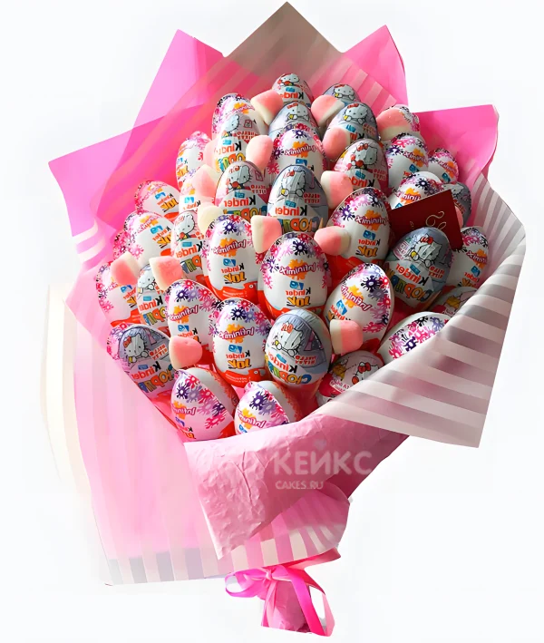 Букет из киндеров 1 Фото