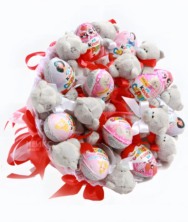Букет из киндеров 12 Фото