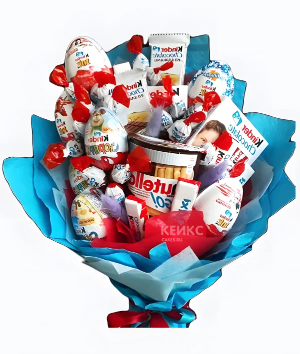 Букет из киндеров 2 Фото