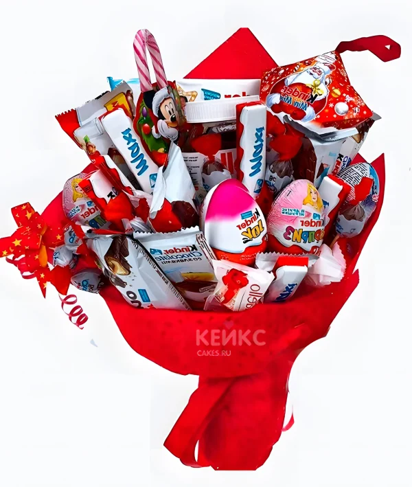 Букет из киндеров 3 Фото