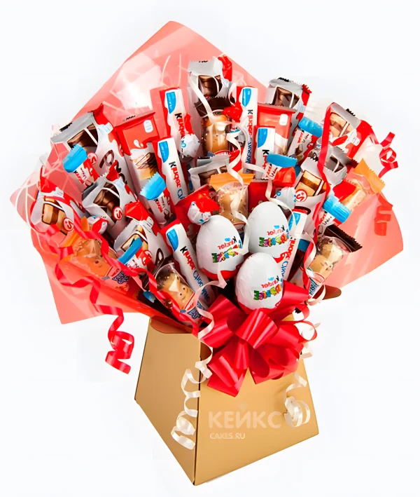 Букет из киндеров Фото