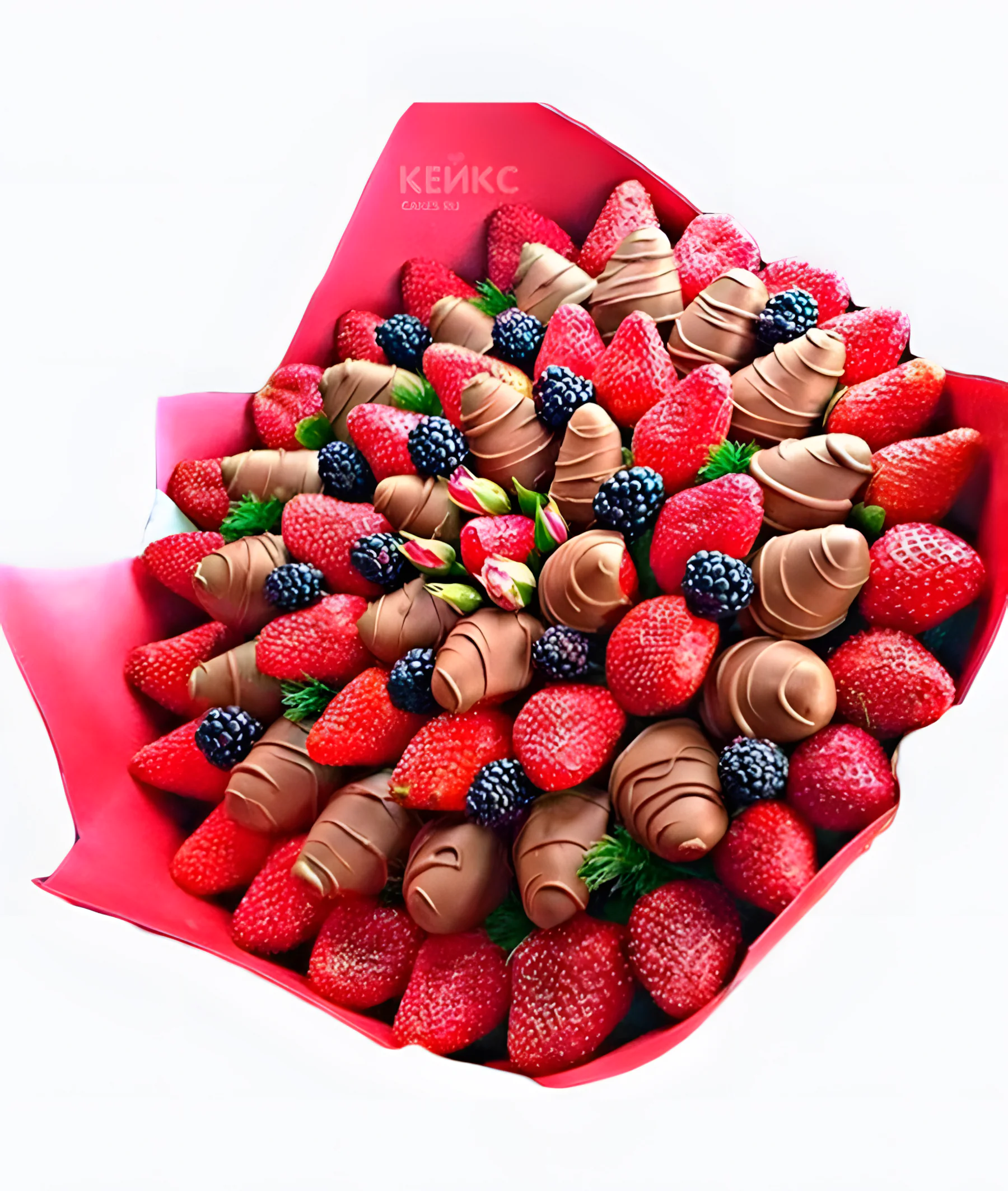 Букет из клубники 10 Фото