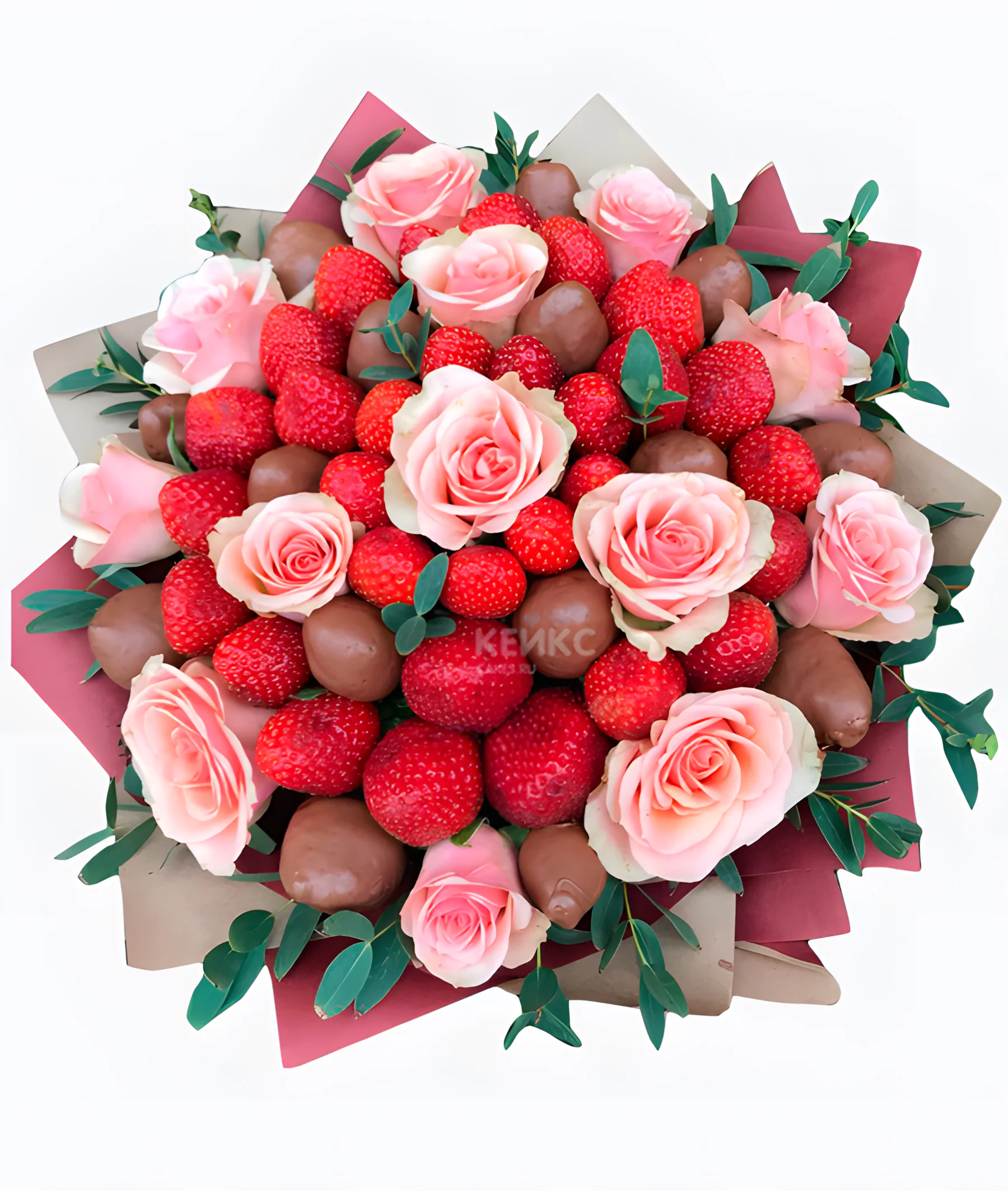 Букет из клубники 17 Фото