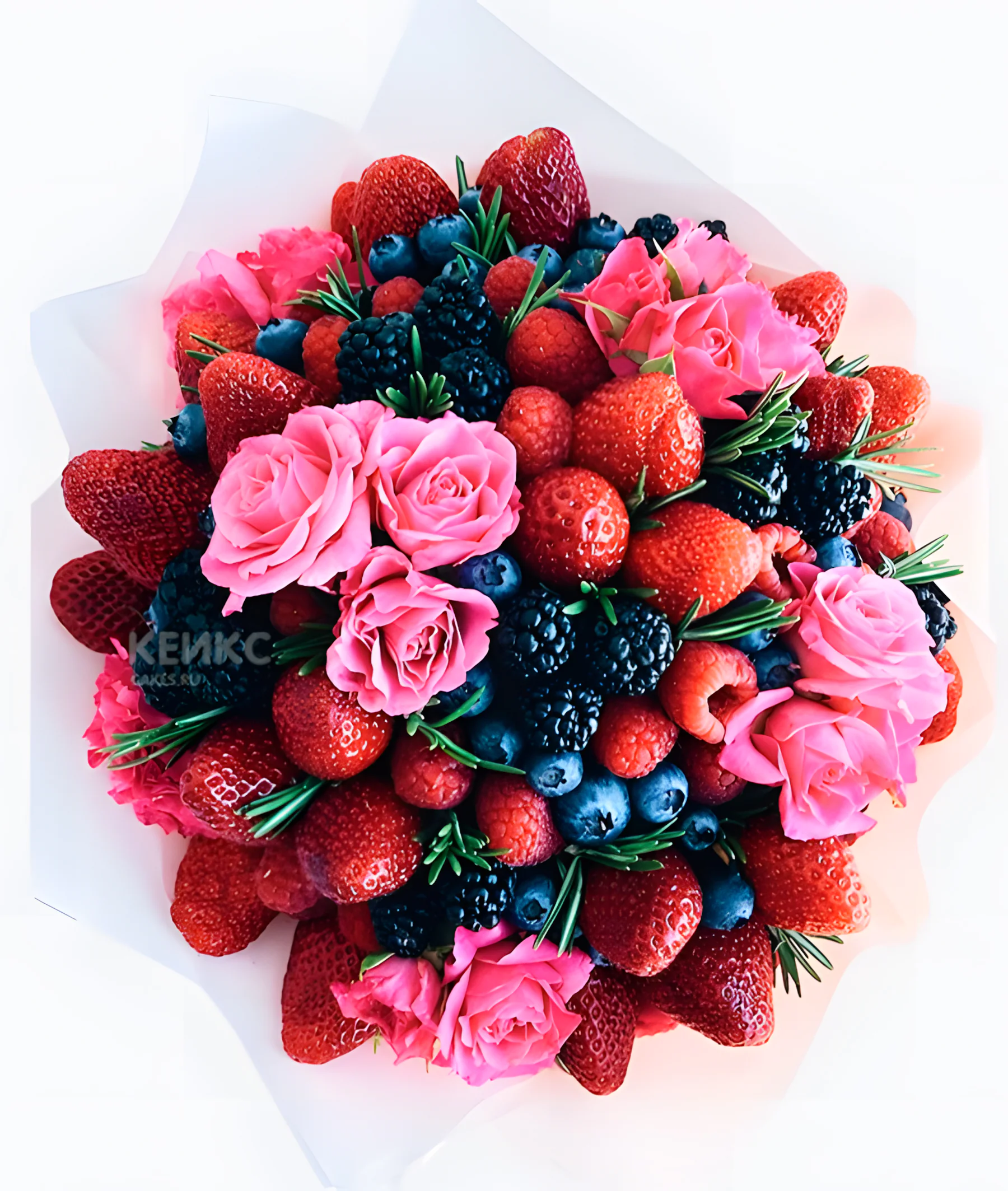 Букет из клубники 3 Фото