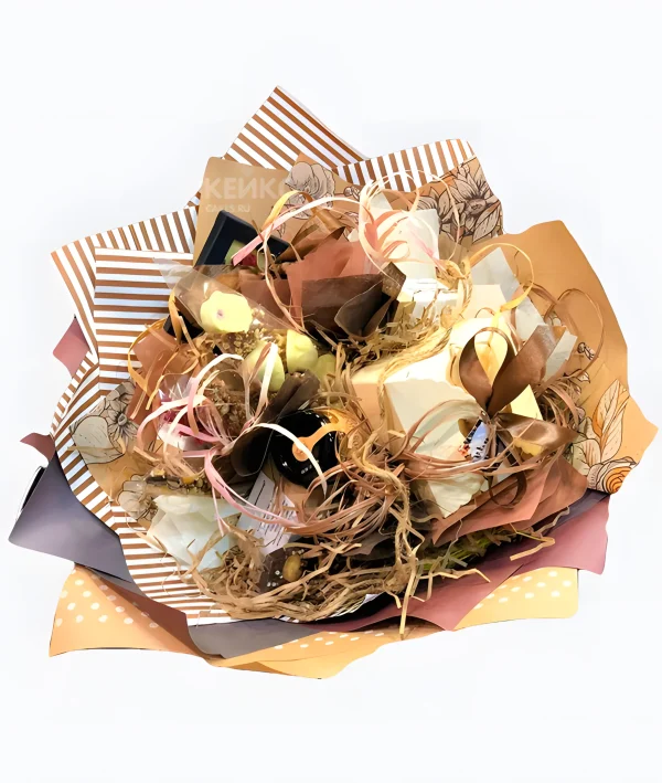 Букет из кофе 3 Фото