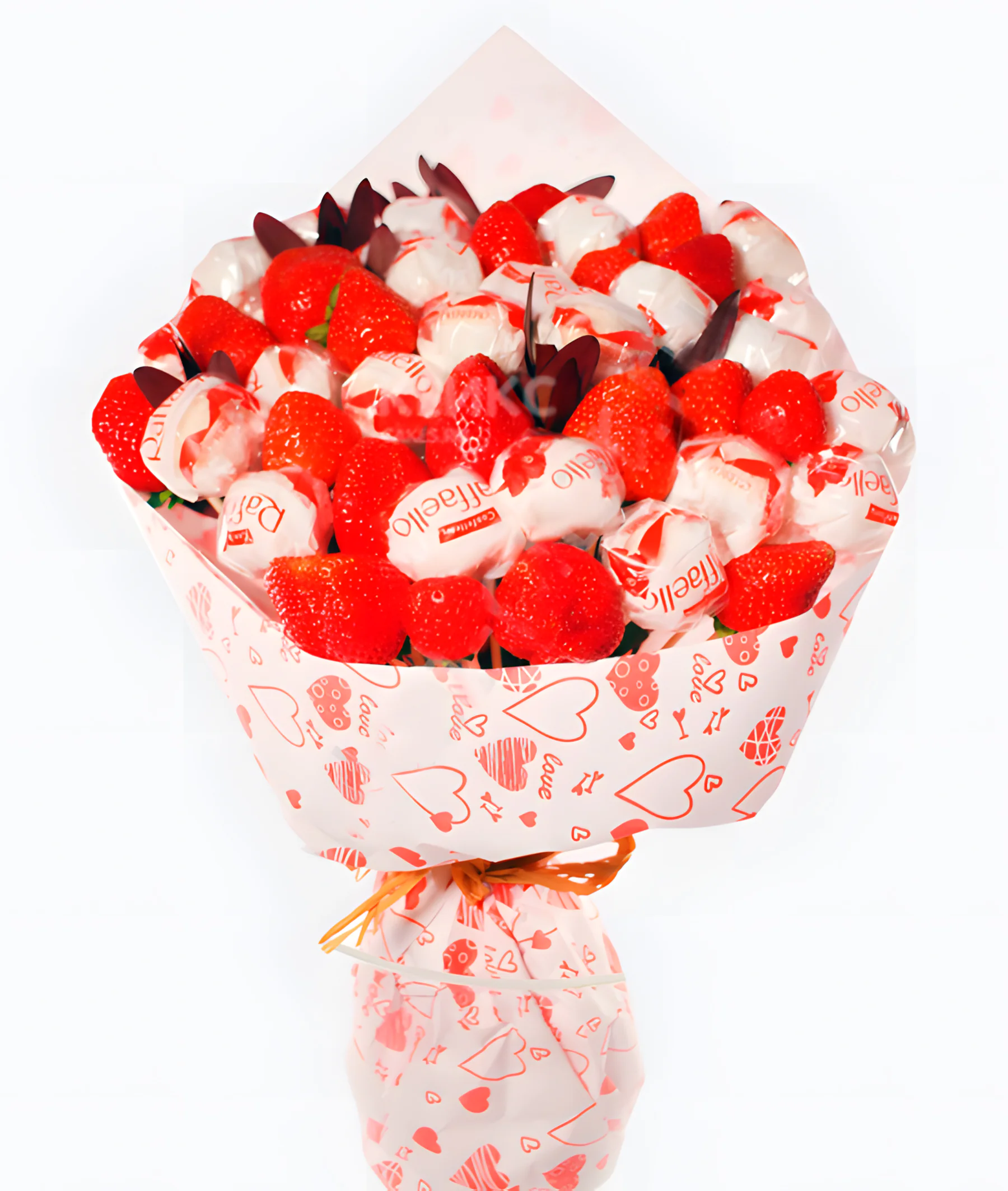 Букет из конфет и ягод  2 Фото