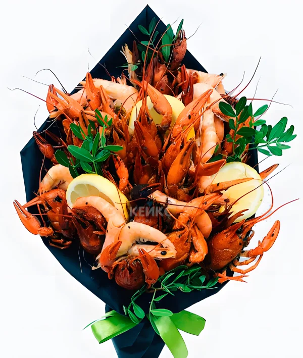 Букет из креветок и раков 5 Фото