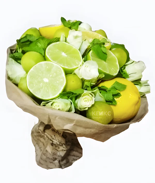 Букет из лаймов 1 Фото