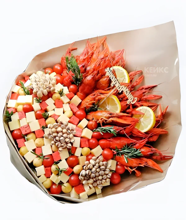 Букет из лангустинов Фото