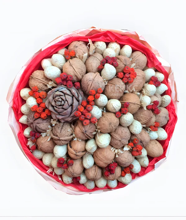 Букет из орехов для мужчины 3 Фото