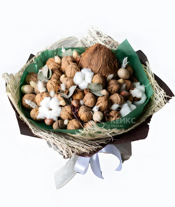 Букет из орехов для мужчины 4 Фото