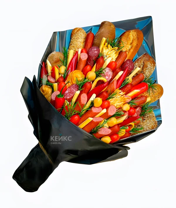 Букет из сосисок 5 Фото