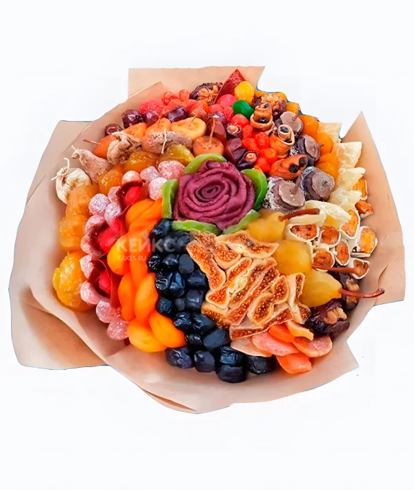 Букет из сухофруктов для мужчины 11 Фото