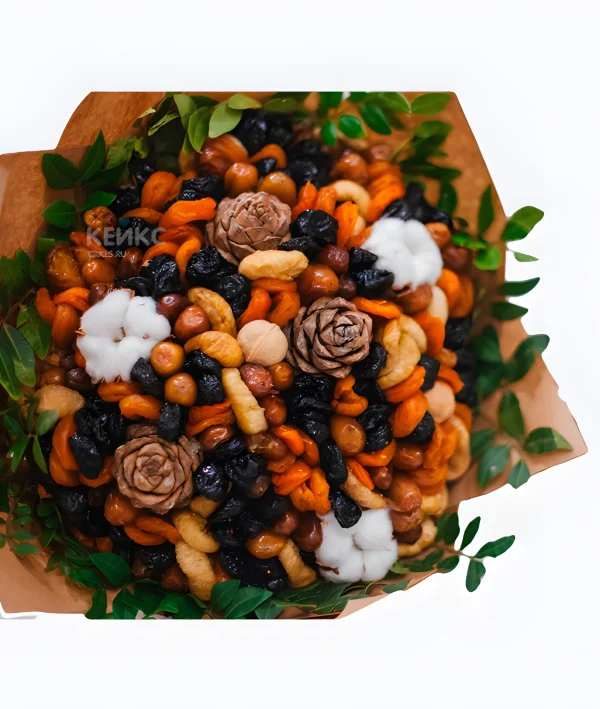 Букет из сухофруктов для мужчины 5 Фото