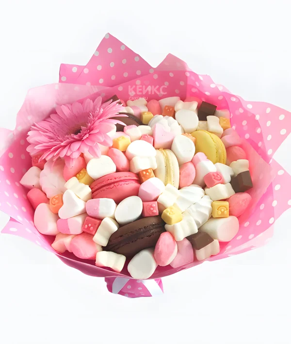 Букет из Зефира и Мармелада 5 Фото