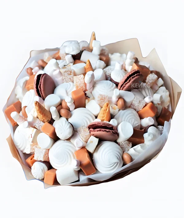 Букет из Зефира и Мармелада 7 Фото