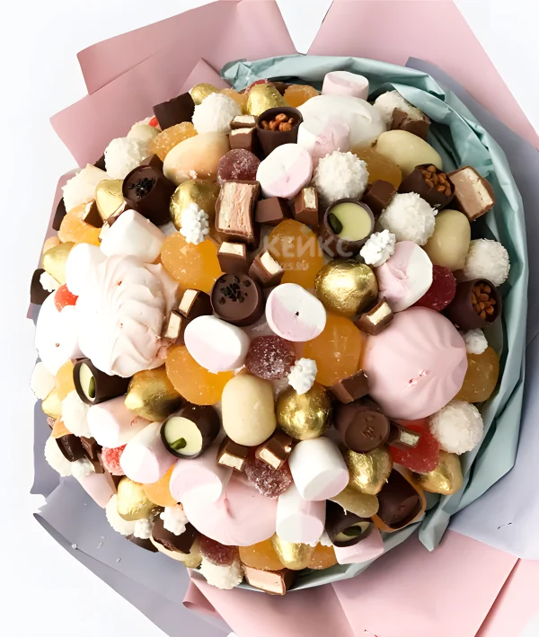 Букет из Зефира и Маршмеллоу 2 Фото