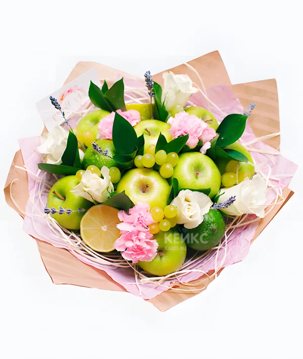 Букет из зеленых яблок 7 Фото
