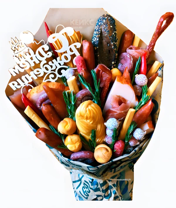 Букет на день рождения Фото