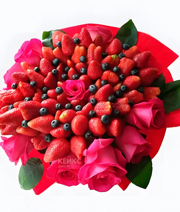 Букет на день влюбленных Фото